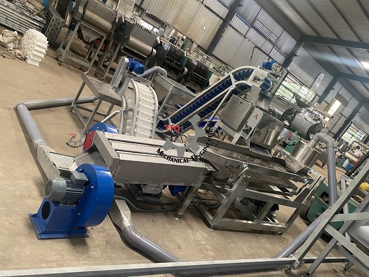 Automatic Cashew Cutting Line