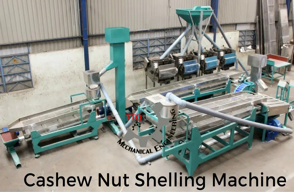 Cashew shelling machine